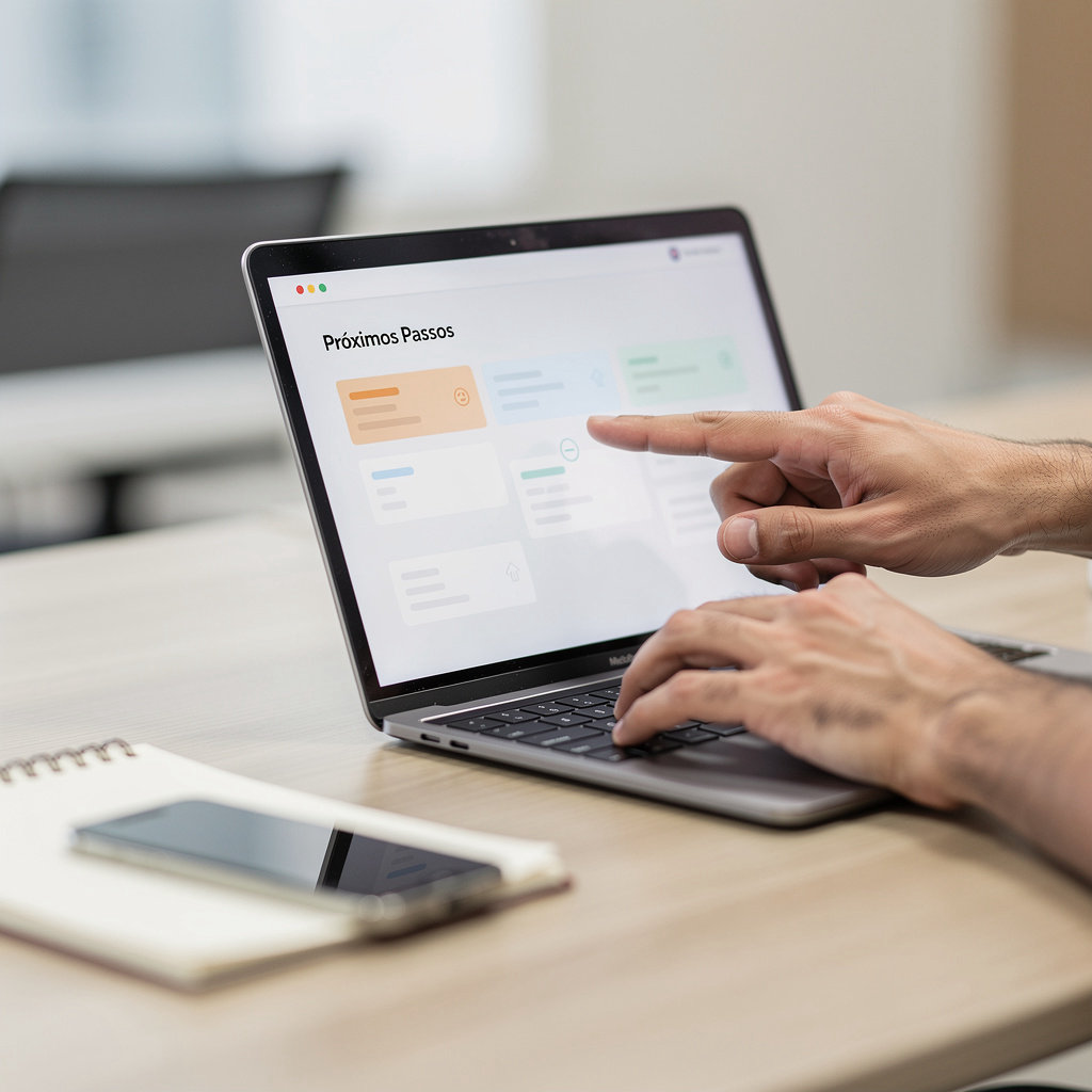 criar site para criação de chamados TI - próximos passos demonstração sistema Aparecida Goiânia